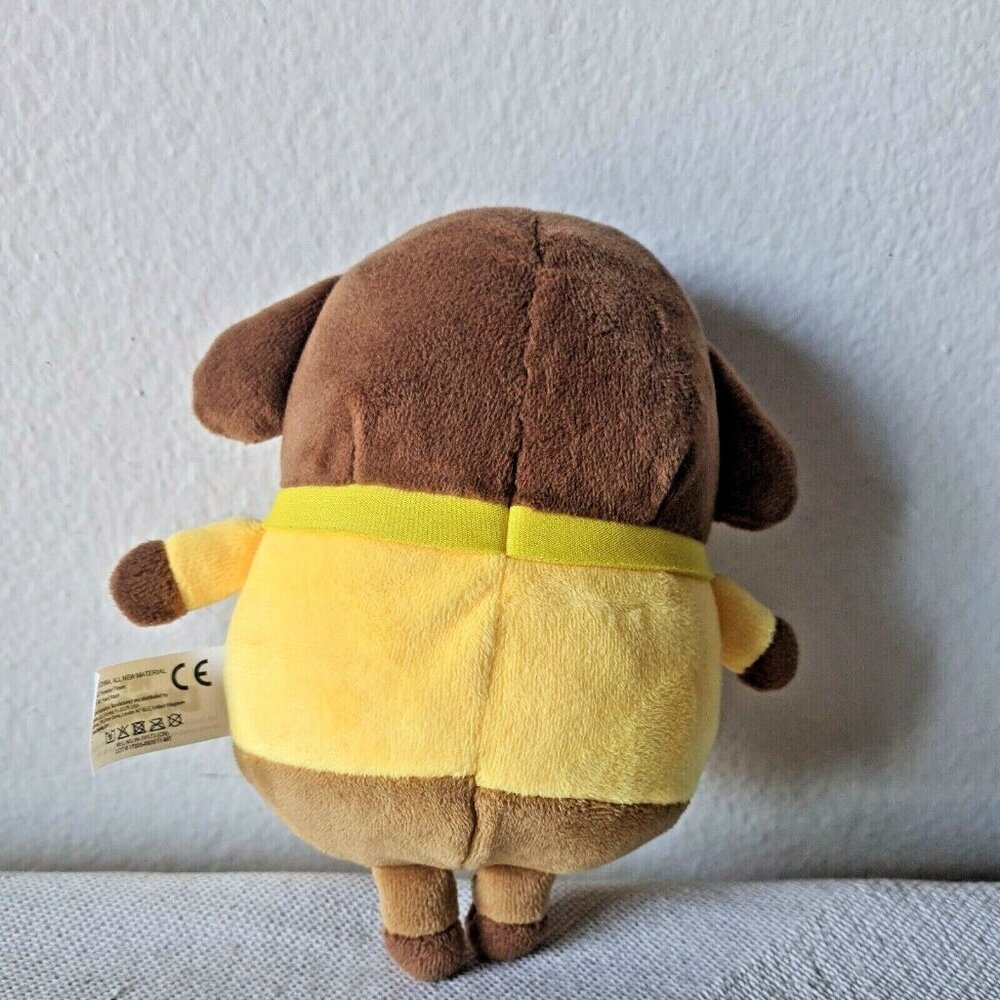 Hey Duggie 2014 Stuffed Plush Toy Doll Puppy Dog Kids BBC 7” Stuffed Animal - Picture 2 of 5